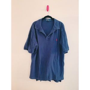 Men’s Tall Polo by Ralph Lauren Navy Polo Shirt